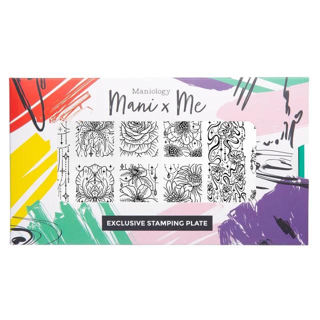 Maniology - Stamping Plate - Garden Gems: Diamond Dewdrop (Mxm176) - Nail Art at Beyond Polish