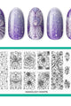 Maniology - Stamping Plate - Garden Gems: Diamond Dewdrop (Mxm176) - Nail Art at Beyond Polish