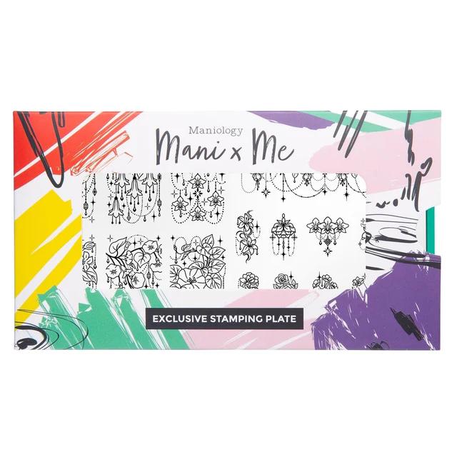 Maniology - Stamping Plate - Garden Gems: Gemstone Bouquet (Mxm175) - Nail Art at Beyond Polish