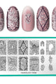 Maniology - Stamping Plate - Garden Soiree (M558) - Nail Art at Beyond Polish