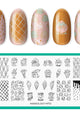 Maniology - Stamping Plate - Gelateria (M712) - Nail Art at Beyond Polish