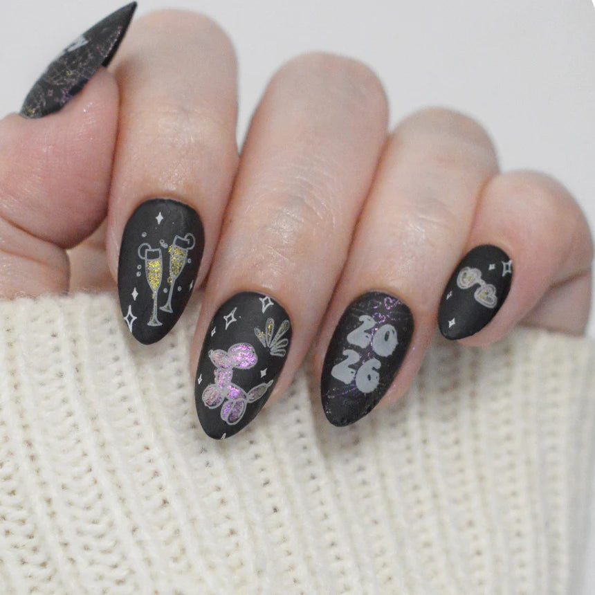 Maniology - Stamping Plate - Groovy NY (M669) - Manicure & Pedicure Tools at Beyond Polish