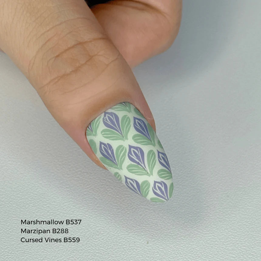 Maniology - Stamping Plate - Groovy Shapes (M661) - Manicure & Pedicure Tools at Beyond Polish
