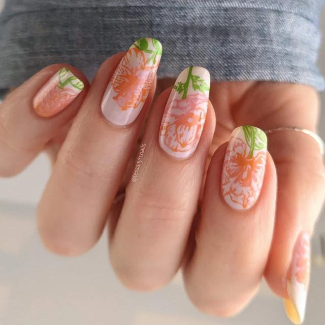 Maniology - Stamping Plate - Grow With Love #M179 - Nail Art at Beyond Polish