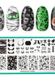 Maniology - Stamping Plate - Halloween: Bad to the Bone #M158 - Nail Art at Beyond Polish