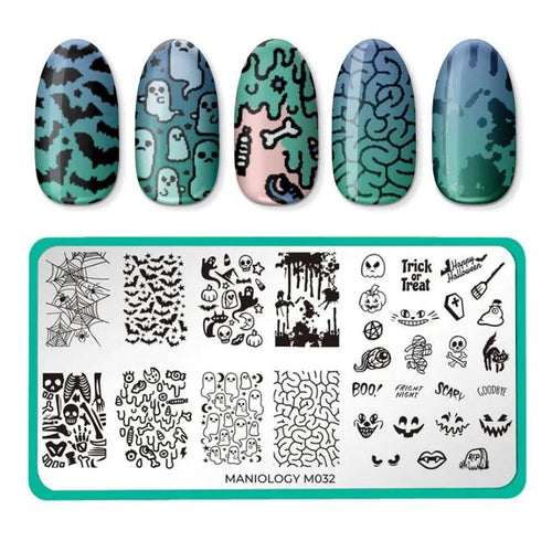 Maniology - Stamping Plate - Halloween: Fright Night #M032