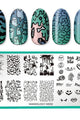 Maniology - Stamping Plate - Halloween: Fright Night #M032 - Nail Art at Beyond Polish