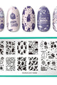 Maniology - Stamping Plate - Halloween: Ghosted #M056 - Nail Art at Beyond Polish