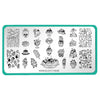 Maniology - Stamping Plate - Halloween Treats #M248