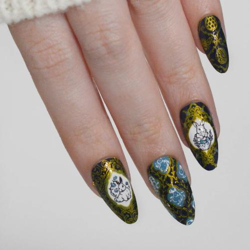 Maniology - Stamping Plate - Heirloom Eggs - M682 - Manicure & Pedicure Tools at Beyond Polish
