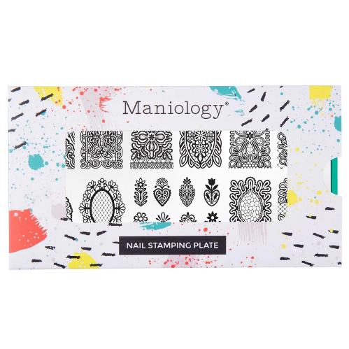 Maniology - Stamping Plate - Heritage Lace (M687) - Manicure & Pedicure Tools at Beyond Polish