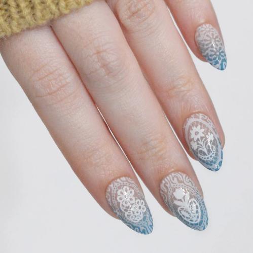 Maniology - Stamping Plate - Heritage Lace (M687) - Manicure & Pedicure Tools at Beyond Polish