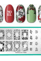 Maniology - Stamping Plate - Holiday Greetings - M636 - Manicure & Pedicure Tools at Beyond Polish