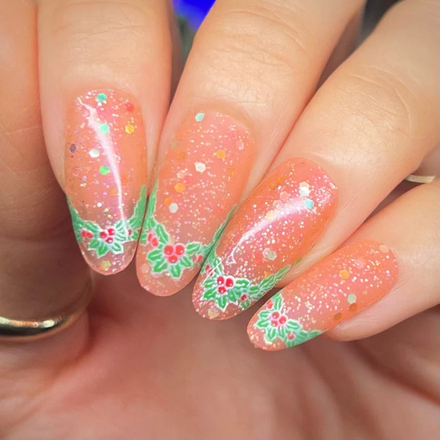Maniology - Stamping Plate - Ice Garden - M637 - Manicure & Pedicure Tools at Beyond Polish