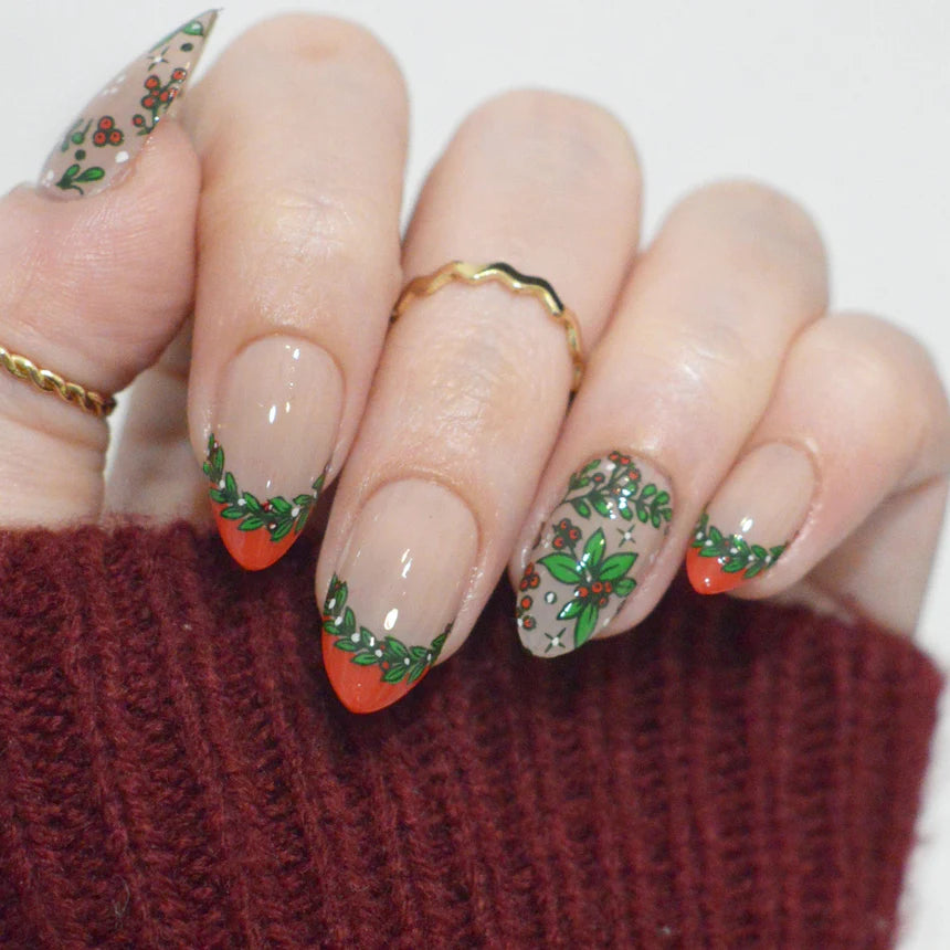 Maniology - Stamping Plate - Ice Garden - M637 - Manicure & Pedicure Tools at Beyond Polish