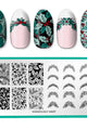 Maniology - Stamping Plate - Ice Garden - M637 - Manicure & Pedicure Tools at Beyond Polish
