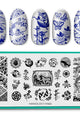 Maniology - Stamping Plate - Japanese Porcelain #M460 - Nail Art at Beyond Polish