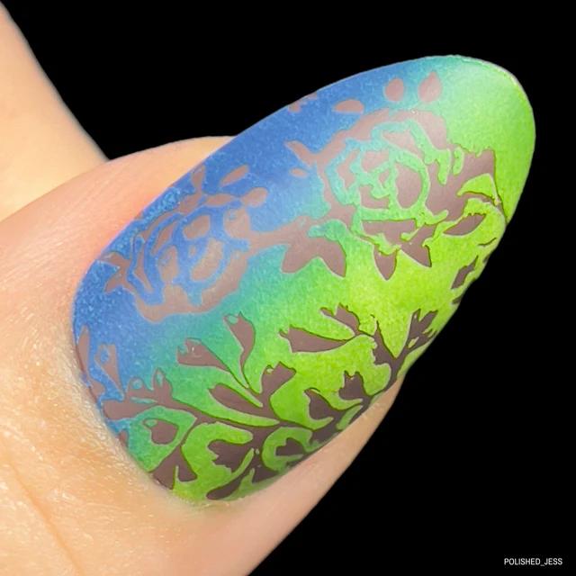 Maniology - Stamping Plate - Korean Lacquerware #M454 - Nail Art at Beyond Polish