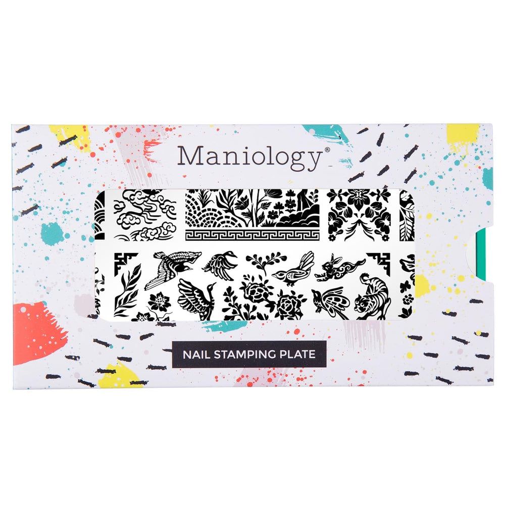 Maniology - Stamping Plate - Korean Lacquerware #M454 - Nail Art at Beyond Polish