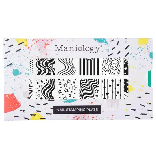 Maniology - Stamping Plate - Liberty Line #M703 - Nail Art at Beyond Polish