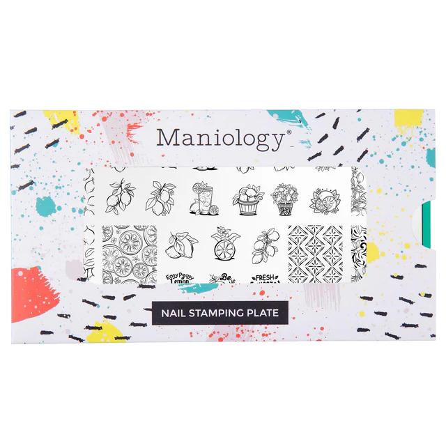 Maniology - Stamping Plate - Limoncello (M713) - Nail Art at Beyond Polish