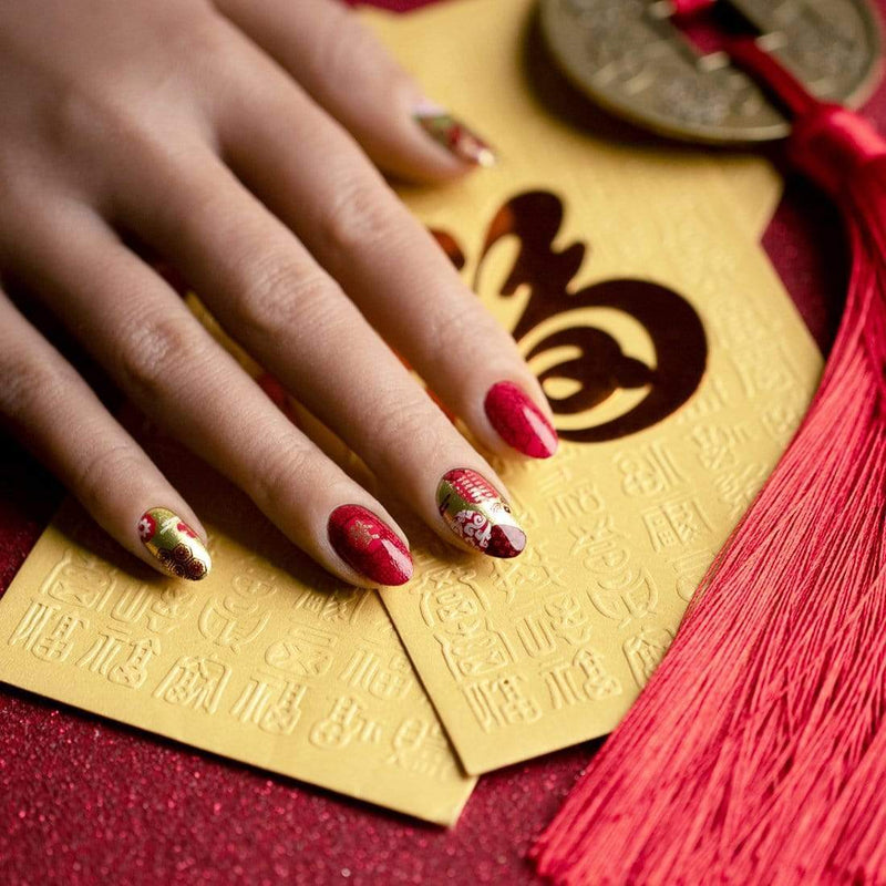 Maniology - Stamping Plate - Lunar New Year Occasions: Prosperity #M043 - Nail Art at Beyond Polish