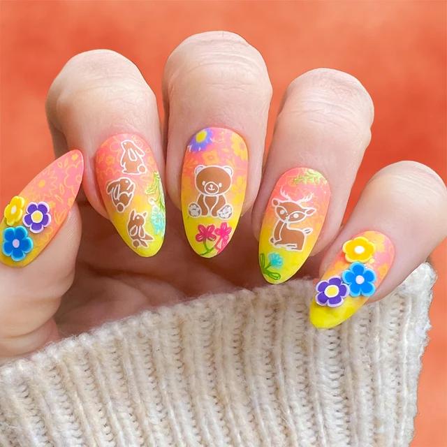 Maniology - Stamping Plate - Meadow Magic #M466 - Nail Art at Beyond Polish