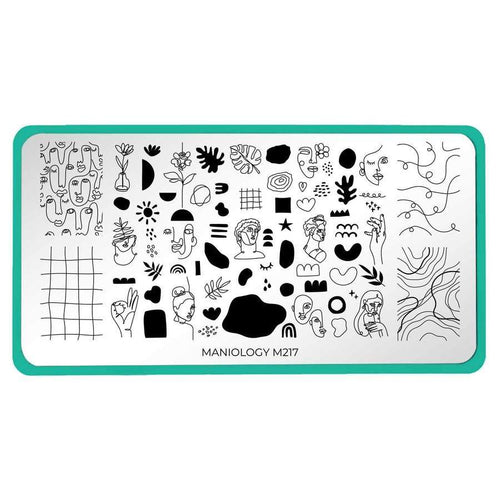 Maniology - Stamping Plate - Modern Masterpiece #M217