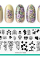 Maniology - Stamping Plate - Morning Glory (M666) - Nail Stamping Plate - Nail Art at Beyond Polish