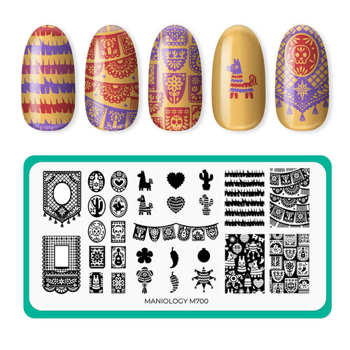 Maniology - Stamping Plate - Party Animal #M700