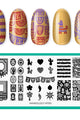 Maniology - Stamping Plate - Party Animal #M700 - Nail Art at Beyond Polish