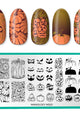 Maniology - Stamping Plate - Pumpkin Patch (M520) - Nail Art at Beyond Polish