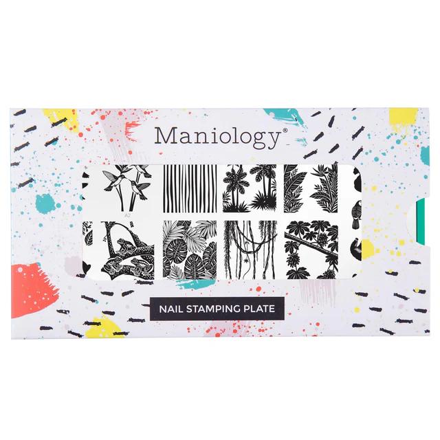 Maniology - Stamping Plate - Rainforest Secrets (M709) - Nail Art at Beyond Polish