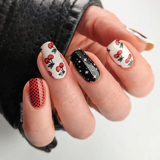 Maniology - Stamping Plate - Rockabilly #M228 - Nail Art at Beyond Polish