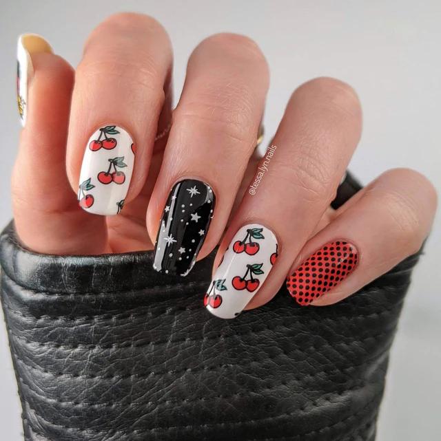Maniology - Stamping Plate - Rockabilly #M228 - Nail Art at Beyond Polish