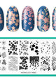 Maniology - Stamping Plate - Sakura Showers (M663) - Nail Stamping Plate - Nail Art at Beyond Polish