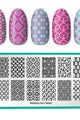 Maniology - Stamping Plate - Shape Up (M662) - Manicure & Pedicure Tools at Beyond Polish