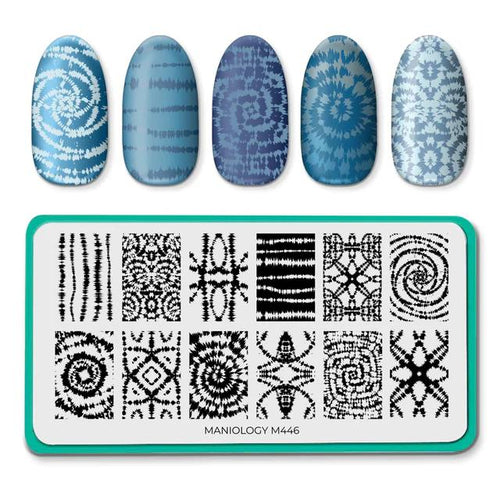 Maniology - Stamping Plate - Shibori (M446)