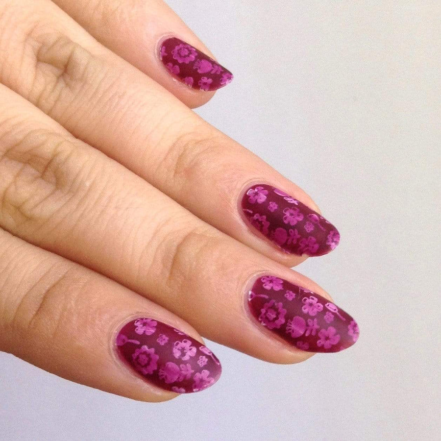 Maniology - Stamping Plate - Spring Occasions: Bunny Hop #M048 - Nail Art at Beyond Polish