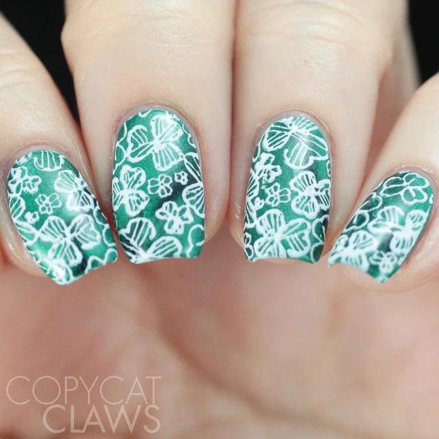 Maniology - Stamping Plate - Spring Occasions: Bunny Hop #M048 - Nail Art at Beyond Polish