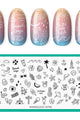 Maniology - Stamping Plate - Tan Lines & Sunshine (M705) - Nail Art at Beyond Polish