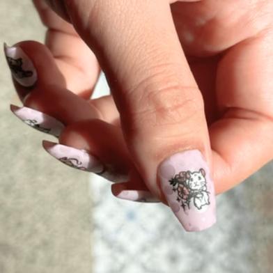 Maniology - Stamping Plate - Tiny Whiskers (M581) - Nail Art at Beyond Polish