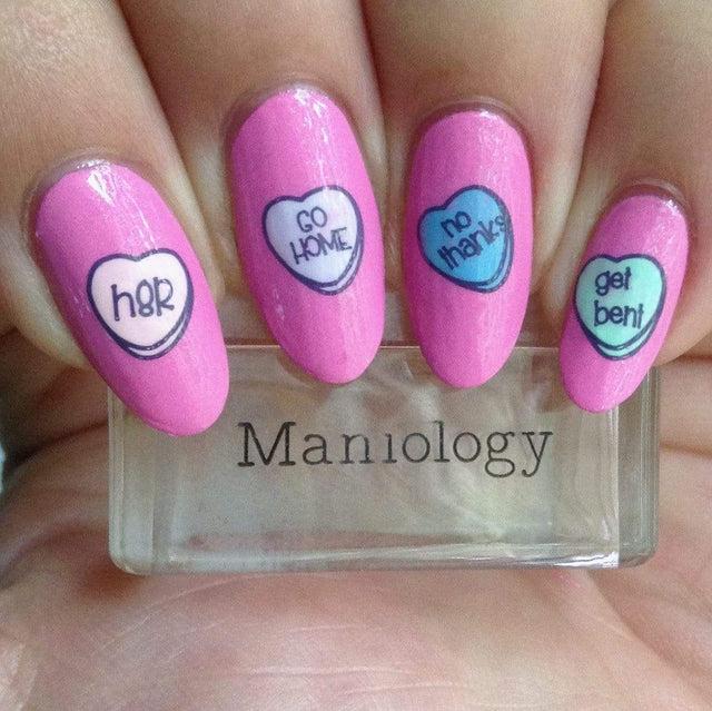 Maniology - Stamping Plate - Valentine's Day Occasions: Love Bites #M180 - Nail Art at Beyond Polish