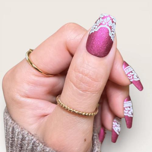 Maniology - Stamping Plate - Villa Mosaic #M696 - Nail Art at Beyond Polish