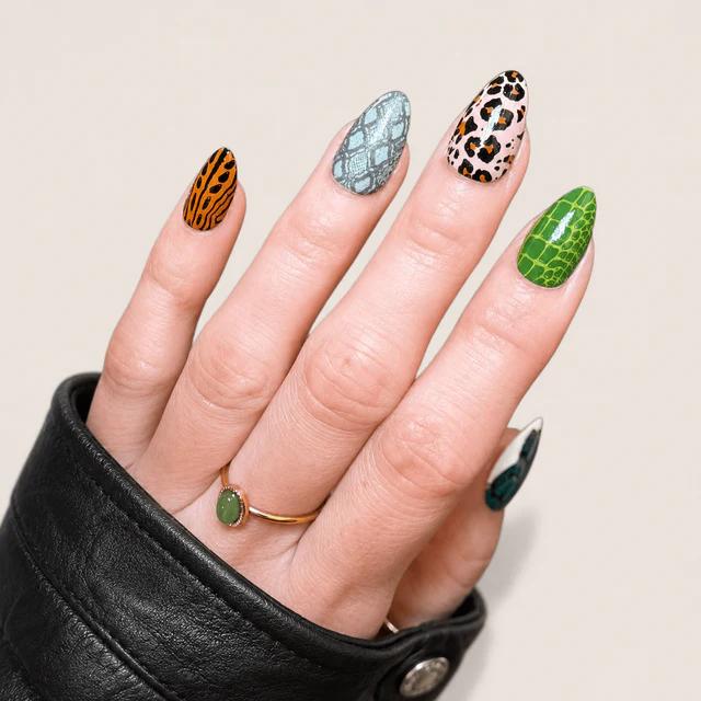 Maniology - Stamping Plate - Wild Instincts (M708) - Nail Art at Beyond Polish