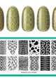 Maniology - Stamping Plate - Wild Instincts (M708) - Nail Art at Beyond Polish