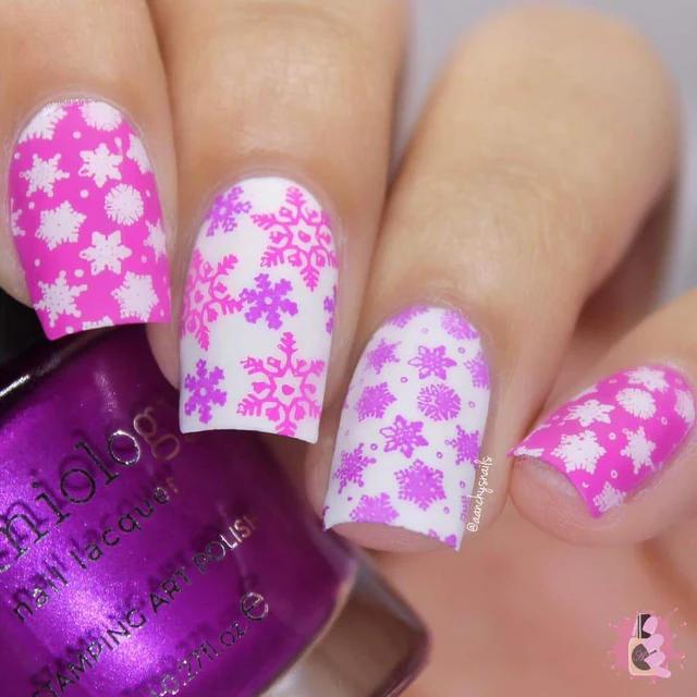 Maniology - Stamping Plate - Winter Layers: Holiday Best #M081 - Nail Art at Beyond Polish