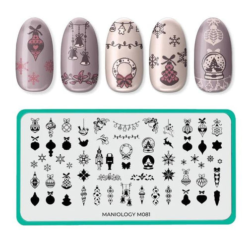 Maniology - Stamping Plate - Winter Layers: Holiday Best #M081