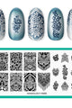 Maniology - Stamping Plate - Wrapped in Wool (M685) - Manicure & Pedicure Tools at Beyond Polish