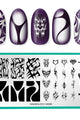 Maniology - Stamping Plate - Y2K Tattoo (M538) - Nail Art at Beyond Polish